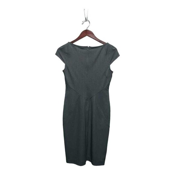 Cap sleeve gray dress by New York & Company.   Size 2 - Picture 1 of 3